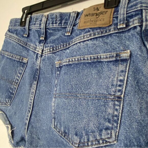 WRANGLER Cut Off High Waisted Denim Shorts W35 - Picture 4 of 7